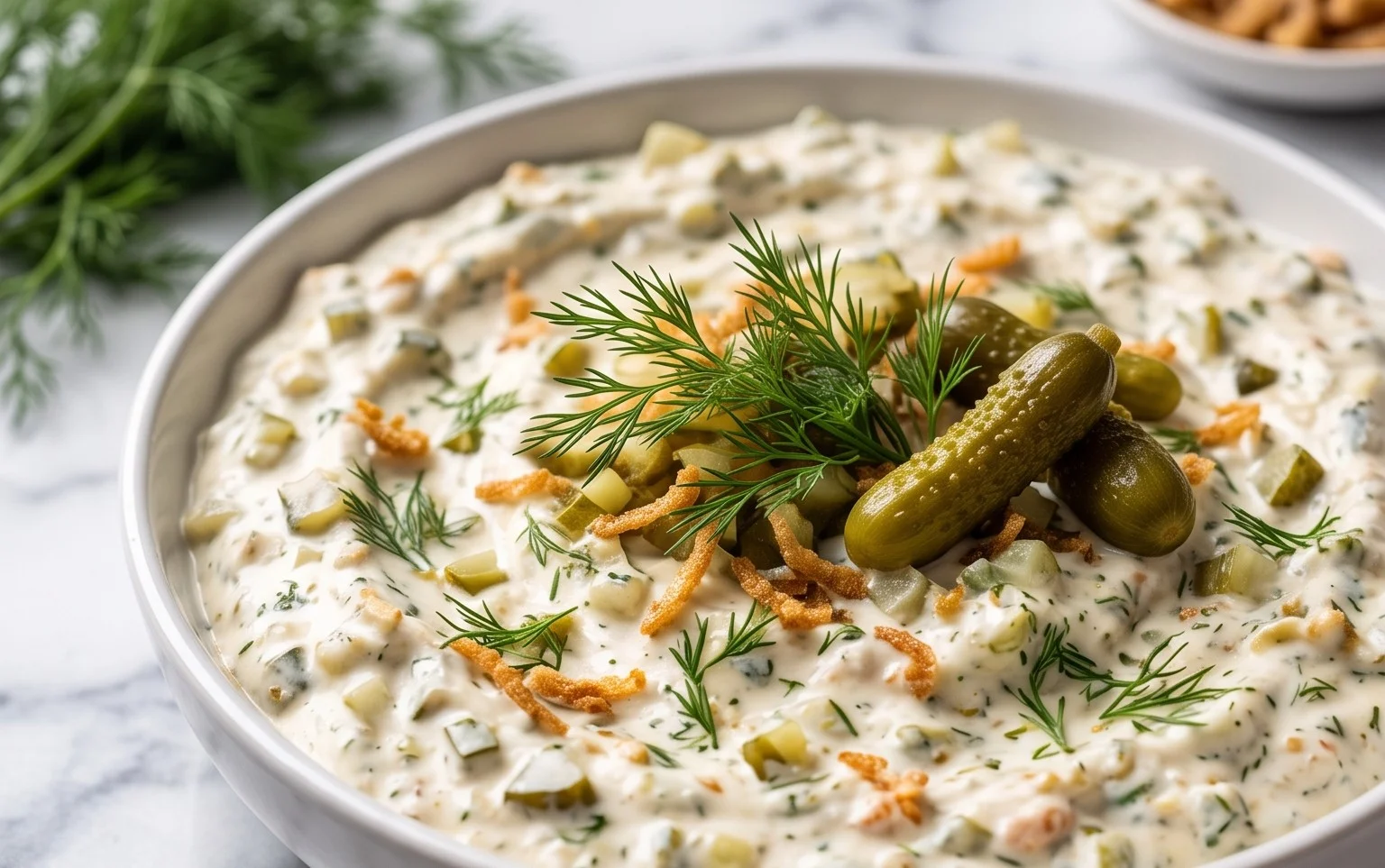 Easy Fried Pickle Dip (Dairy-Free Option)