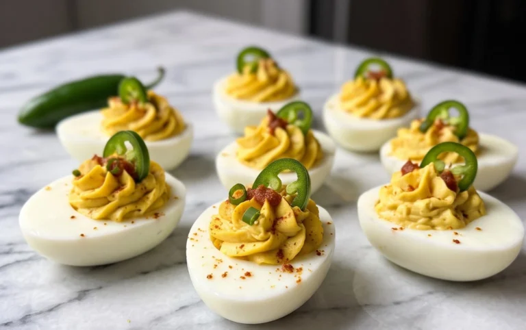 Jalapeno Popper Deviled Eggs