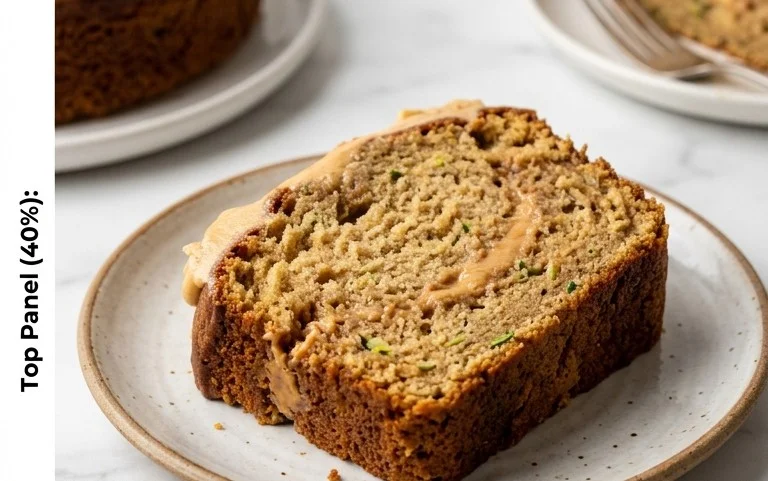 Moist Peanut Butter Zucchini Cake Recipe