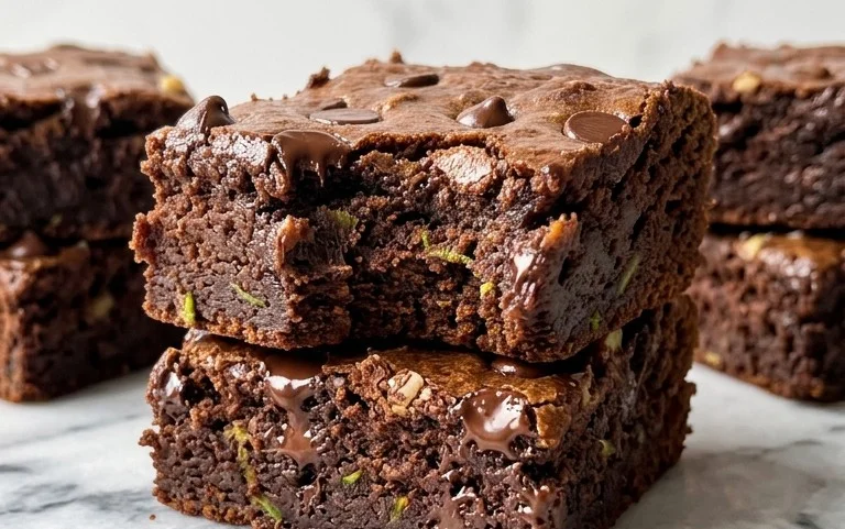 Zucchini Brownies (gluten-free, dairy-free options)