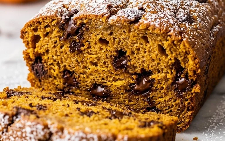 Pumpkin Chip Banana Bread