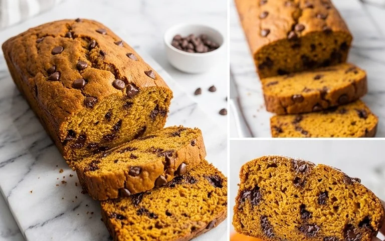 Pumpkin Chip Banana Bread