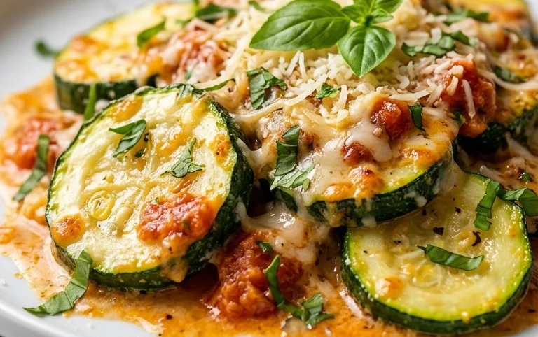 Creamy Parmesan Zucchini