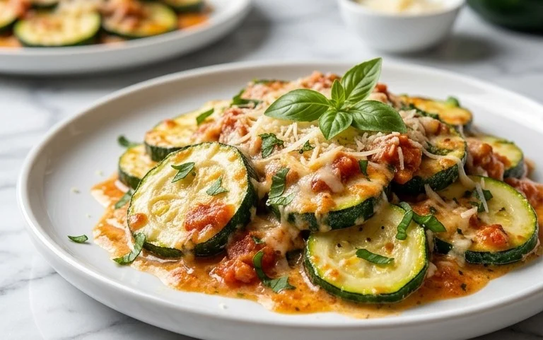 Creamy Parmesan Zucchini
